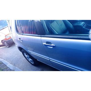 Kromiset ovenkahvan suojakuoret (4 kpl) Mercedes ML W163 1997–2005 kuva 3
